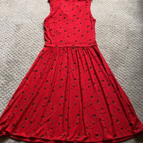 LeifNotes dress. Size XS. Red. Excellent condition. - Picture 9 of 10